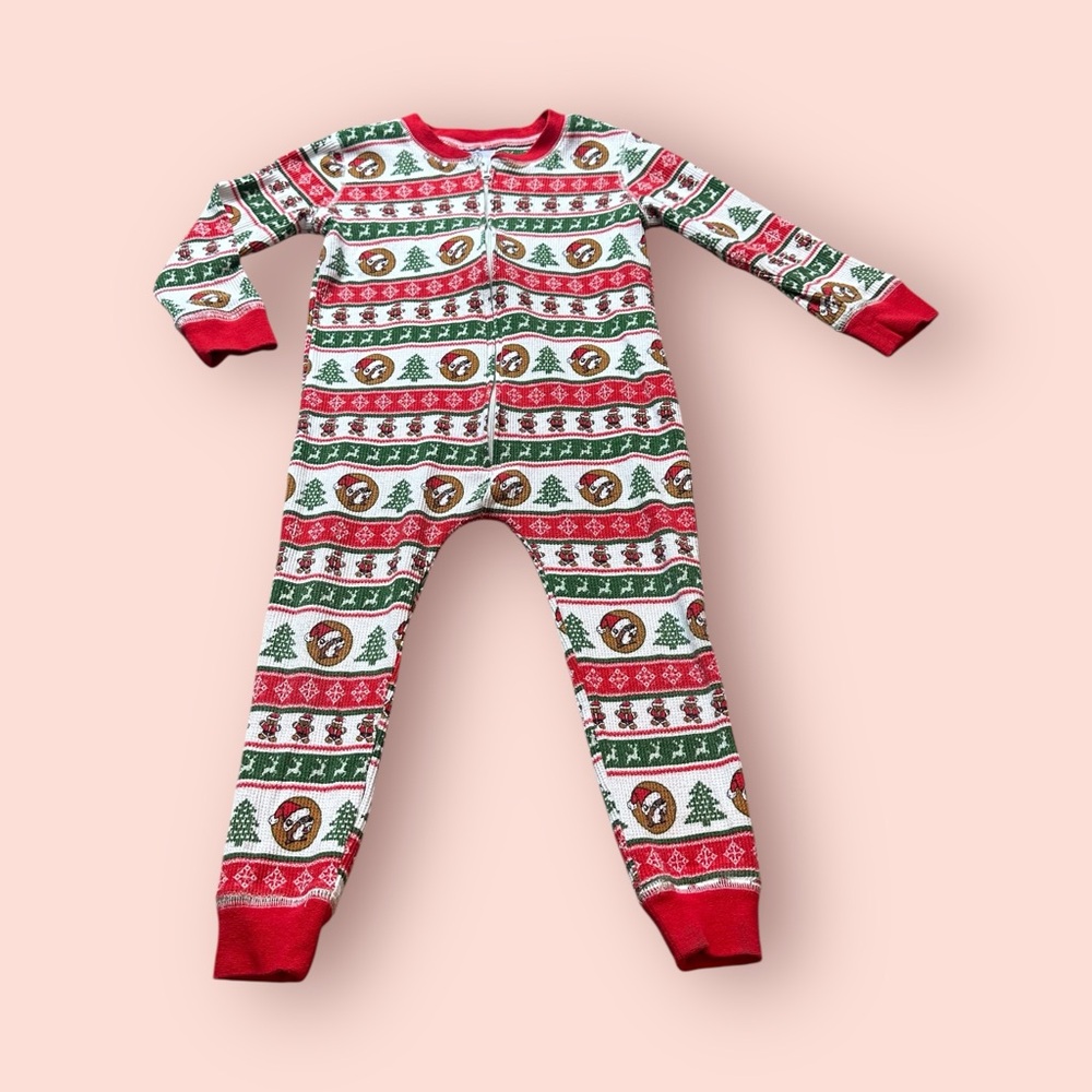 Buc-ees Holiday Patterned Onesie Toddler 4T